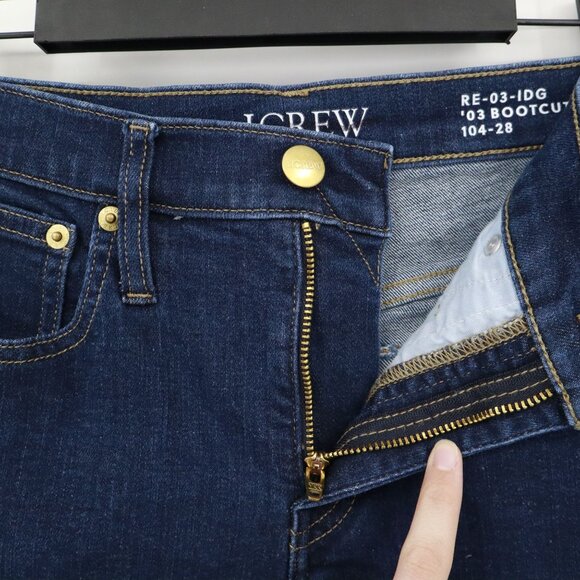 J. Crew 2003 Bootcut Jean Womens 26P Blue Classic Staple Modern Career NWOT - Picture 5 of 16
